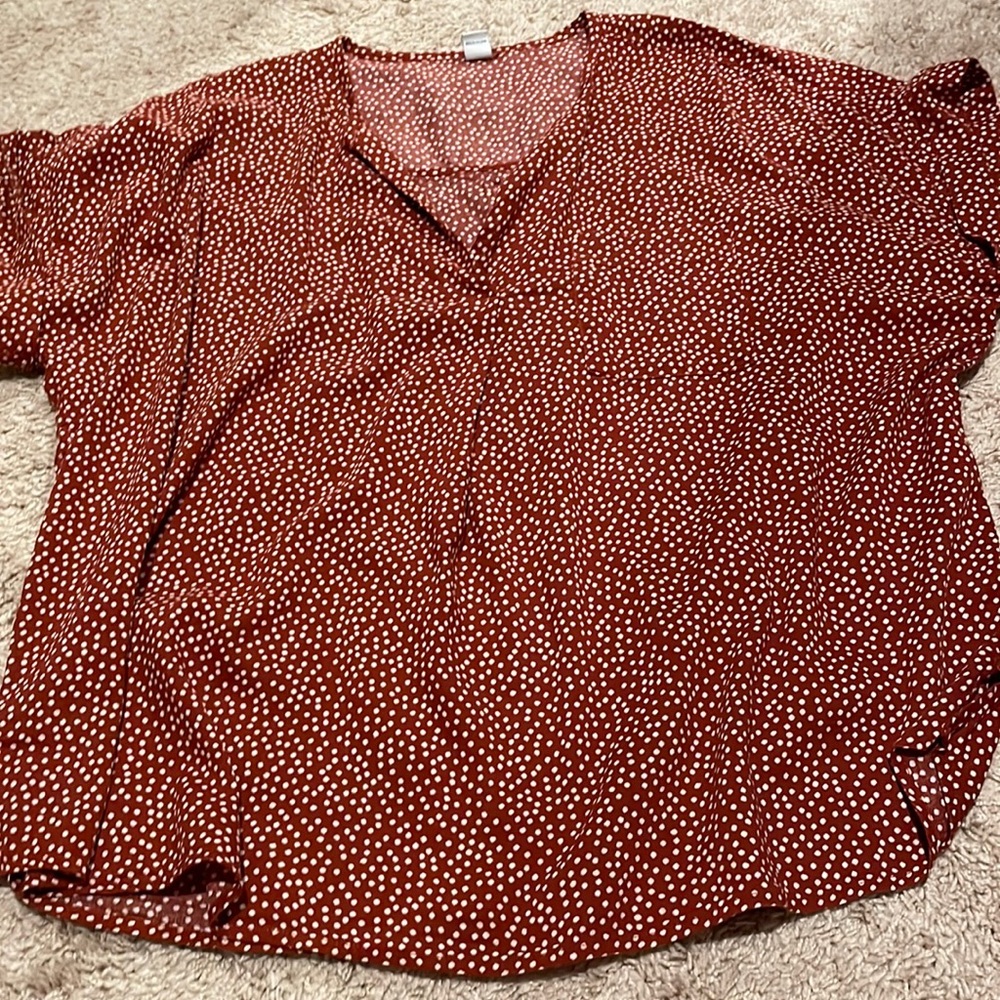 NWOT, old navy Womens size large L blouse top shirt